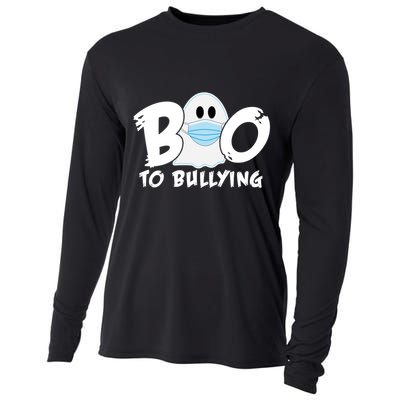 Boo To Bullying Quarantine Ghost Cooling Performance Long Sleeve Crew