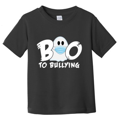 Boo To Bullying Quarantine Ghost Toddler T-Shirt