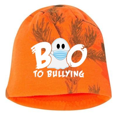 Boo To Bullying Quarantine Ghost Kati - Camo Knit Beanie