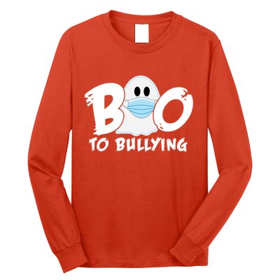 Boo To Bullying Quarantine Ghost Long Sleeve Shirt