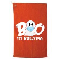 Boo To Bullying Quarantine Ghost Golf Towel