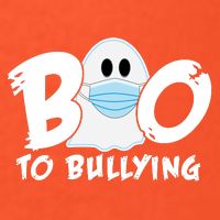 Boo To Bullying Quarantine Ghost Kids T-Shirt