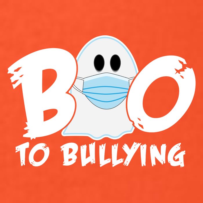 Boo To Bullying Quarantine Ghost Kids T-Shirt
