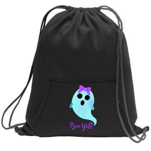 Boo Y'all Sweatshirt Cinch Pack Bag