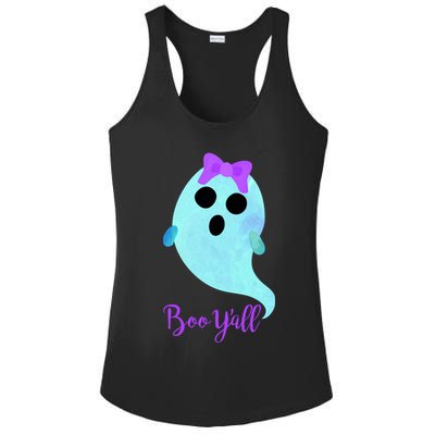 Boo Y'all Ladies PosiCharge Competitor Racerback Tank