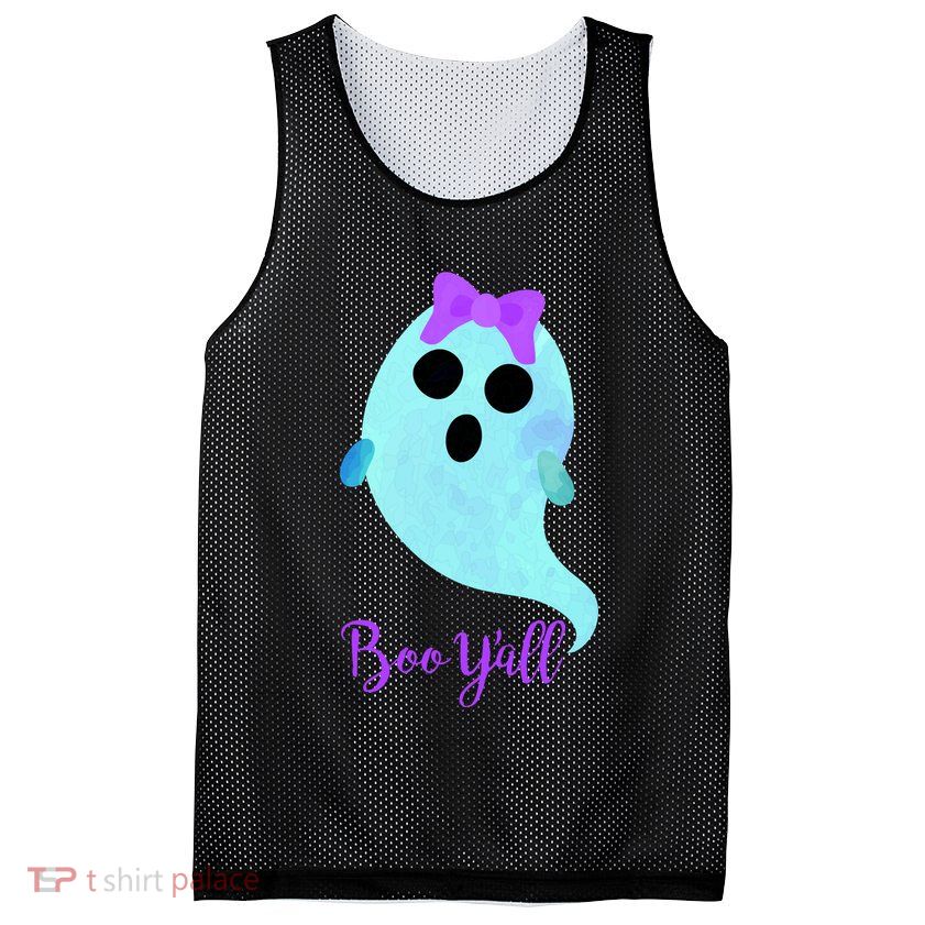 Boo Y'all Mesh Reversible Basketball Jersey Tank