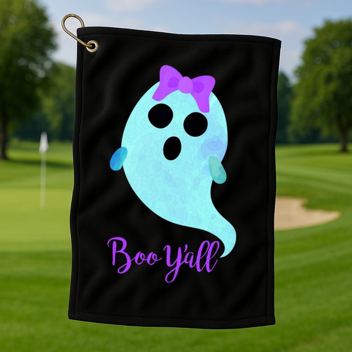 Boo Y'all Golf Towel