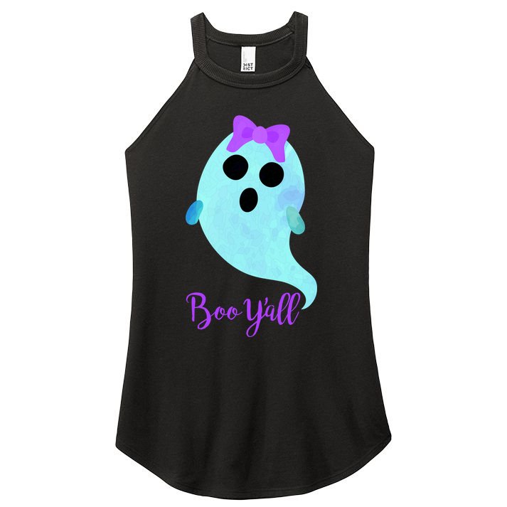 Boo Y'all Women's Perfect Tri Rocker Tank