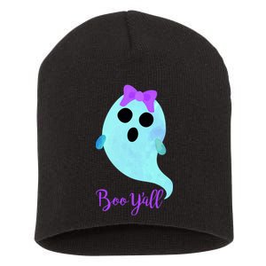 Boo Y'all Short Acrylic Beanie