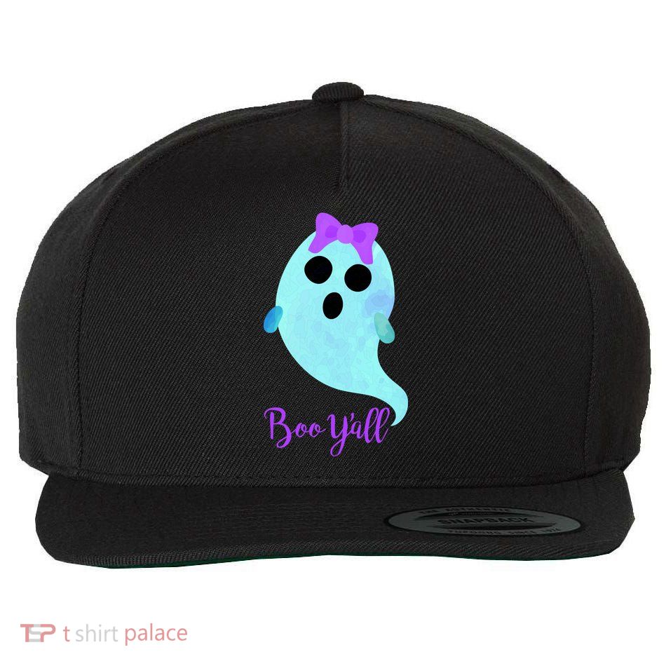 Boo Y'all Wool Snapback Cap