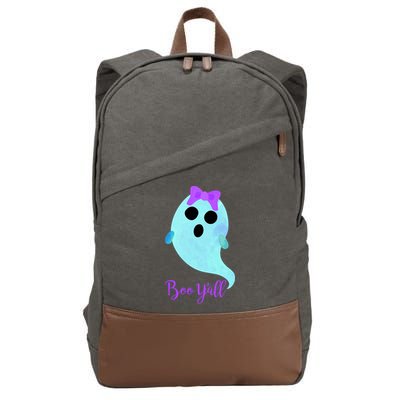 Boo Y'all Cotton Canvas Backpack
