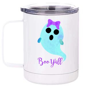 Boo Y'all 12 oz Stainless Steel Tumbler Cup