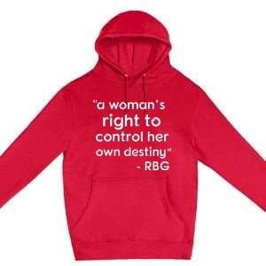 Bans Off Our Bodies My Body My Choice Feminist Premium Pullover Hoodie