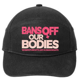 Bans Off Our Bodies 7-Panel Snapback Hat