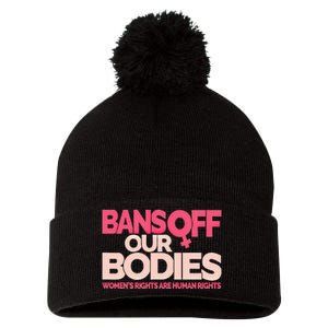 Bans Off Our Bodies Pom Pom 12in Knit Beanie