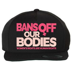 Bans Off Our Bodies Wool Snapback Cap