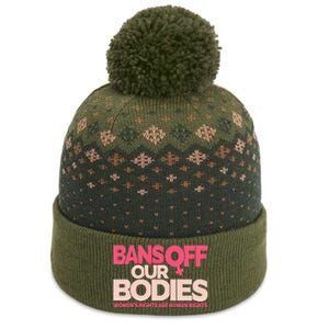 Bans Off Our Bodies The Baniff Cuffed Pom Beanie