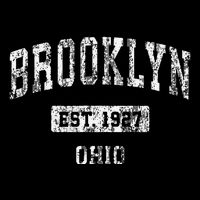 Brooklyn Ohio Oh Vintage Established Visor