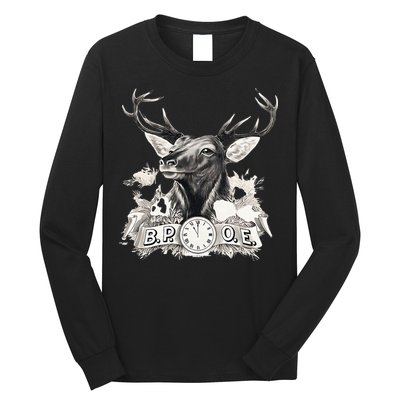 Benevolent Order Of Elks Bpoe Lodge 123 Long Sleeve Shirt