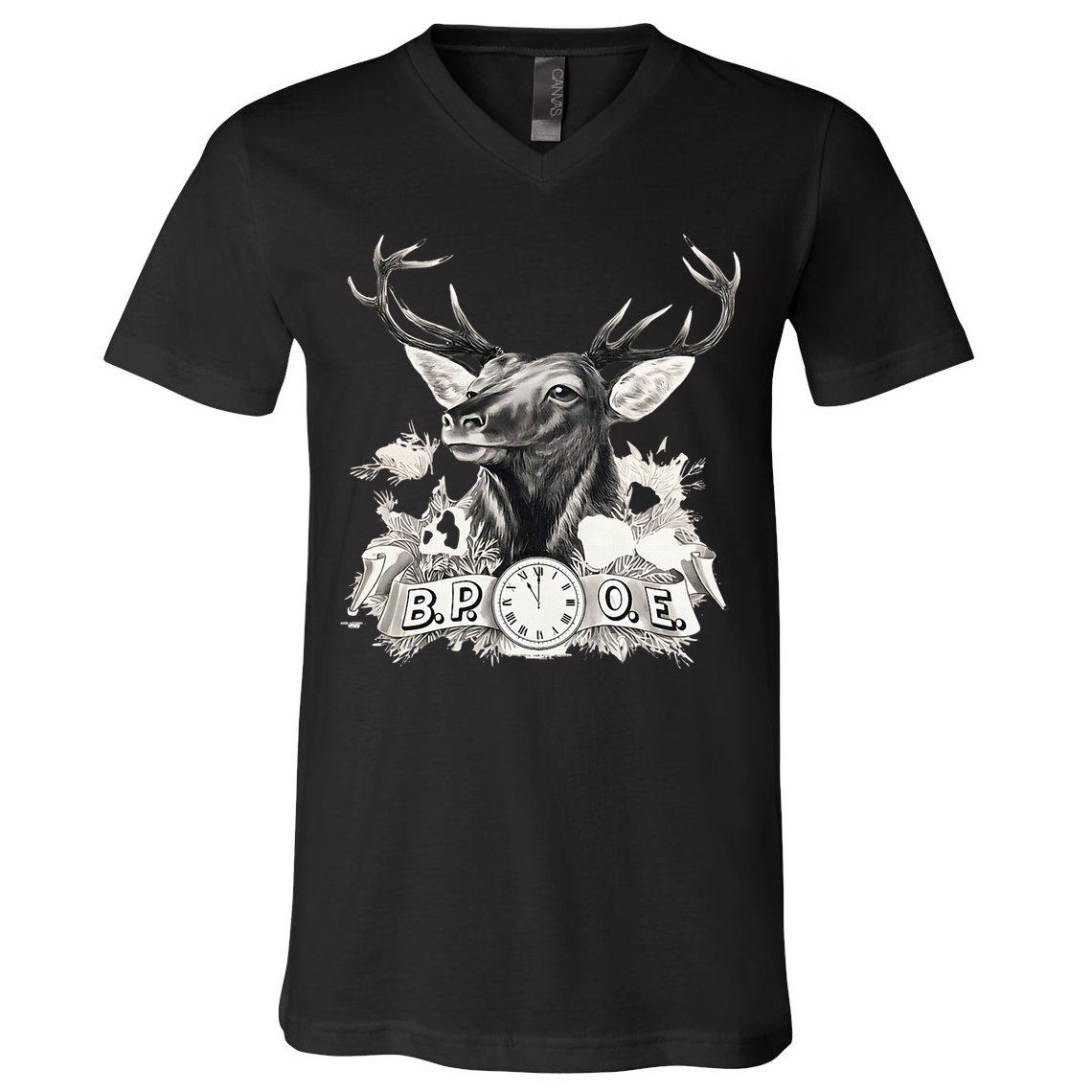 Benevolent Order Of Elks Bpoe Lodge 123 V-Neck T-Shirt
