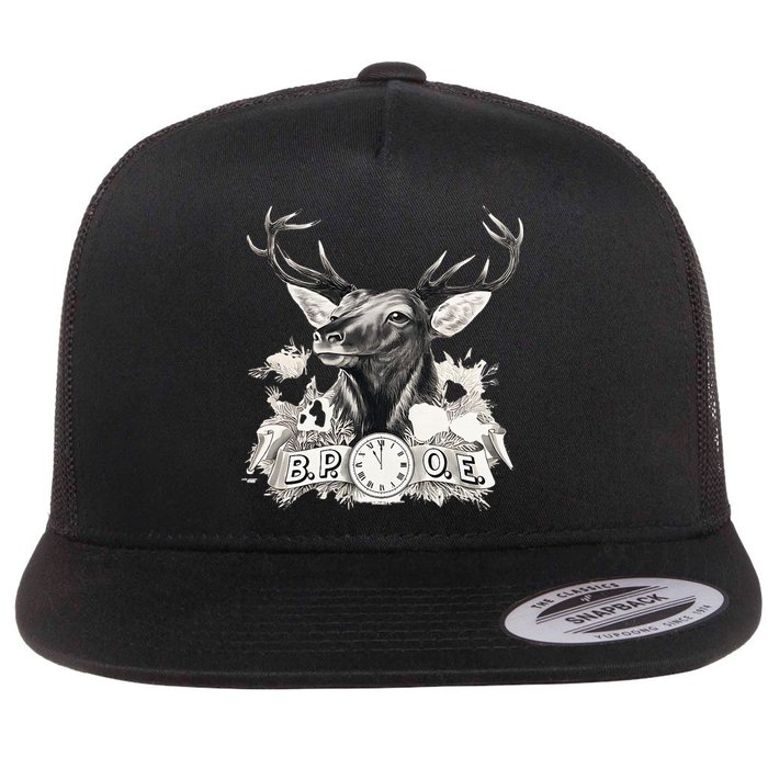 Benevolent Order Of Elks Bpoe Lodge 123 Flatbill Hat