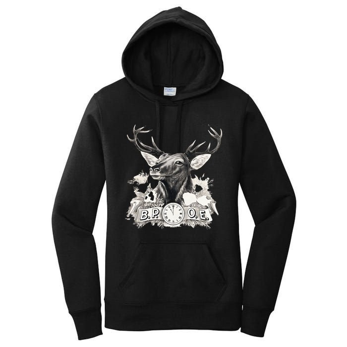 Benevolent Order Of Elks Bpoe Lodge 123 Women's Pullover Hoodie