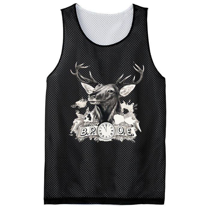 Benevolent Order Of Elks Bpoe Lodge 123 Mesh Reversible Basketball Jersey Tank