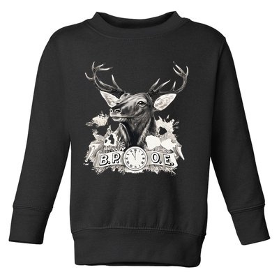 Benevolent Order Of Elks Bpoe Lodge 123 Toddler Sweatshirt
