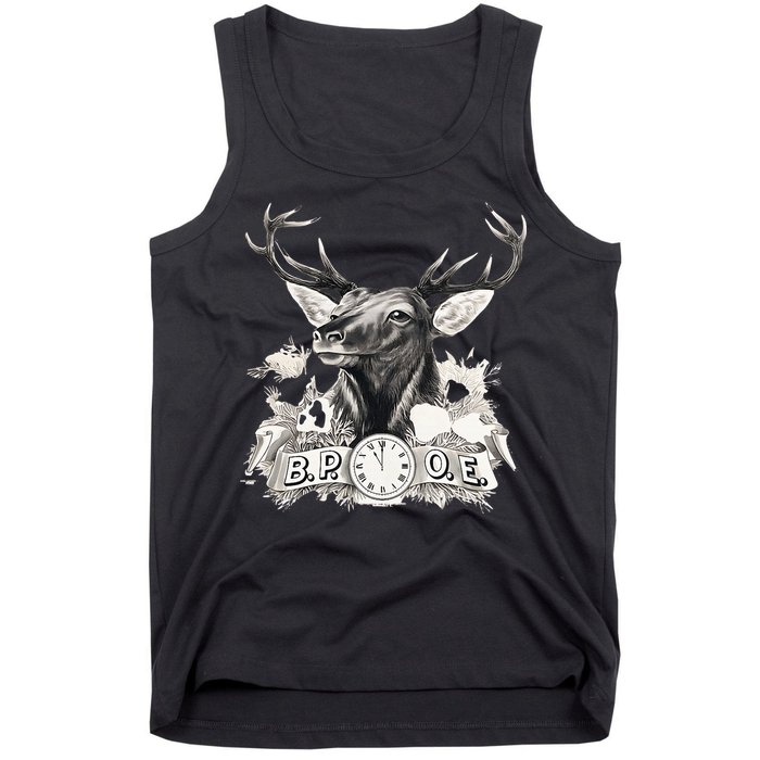 Benevolent Order Of Elks Bpoe Lodge 123 Tank Top