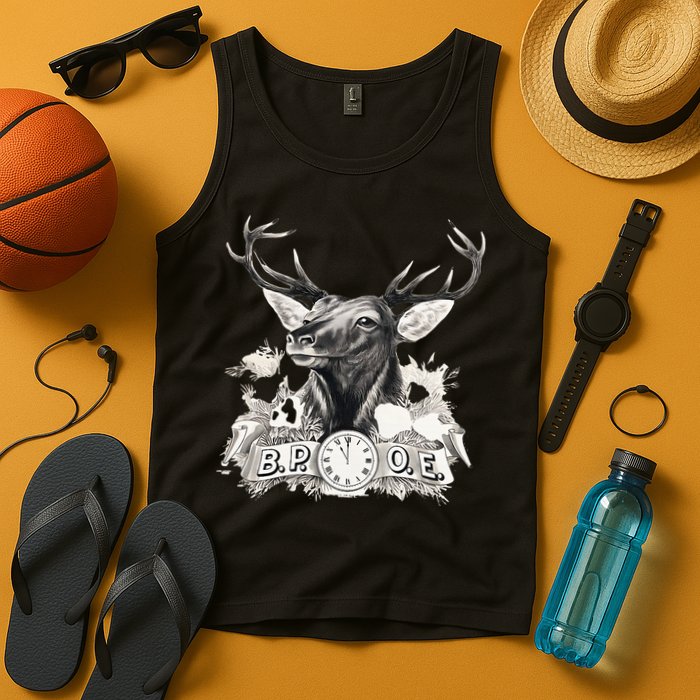 Benevolent Order Of Elks Bpoe Lodge 123 Tank Top