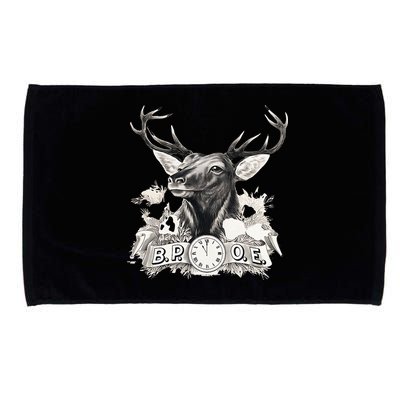 Benevolent Order Of Elks Bpoe Lodge 123 Microfiber Hand Towel