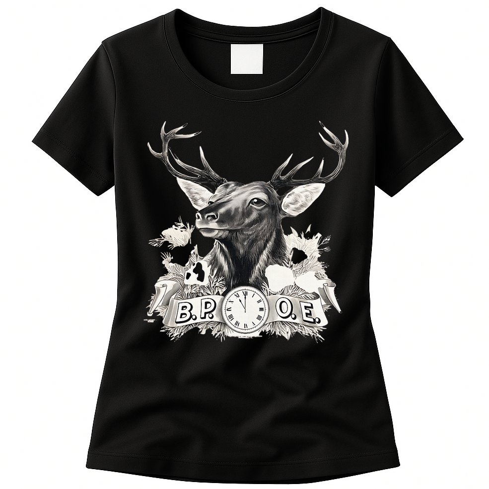 Benevolent Order Of Elks Bpoe Lodge 123 Womens T-Shirt