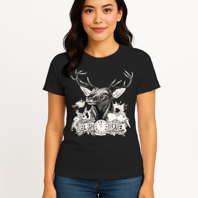 Benevolent Order Of Elks Bpoe Lodge 123 Womens T-Shirt