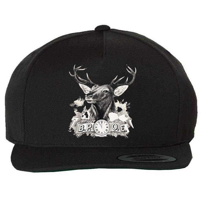 Benevolent Order Of Elks Bpoe Lodge 123 Wool Snapback Cap