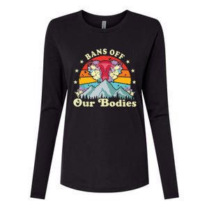 Bans Off Our Bodies Bodies Female Rights Freedom Womens Cotton Relaxed Long Sleeve T-Shirt