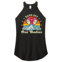 Bans Off Our Bodies Bodies Female Rights Freedom Women's Perfect Tri Rocker Tank