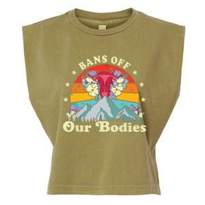 Bans Off Our Bodies Bodies Female Rights Freedom Garment-Dyed Women's Muscle Tee