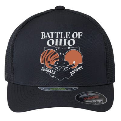 Battle Of Ohio Bengal And Browns Flexfit Unipanel Trucker Cap