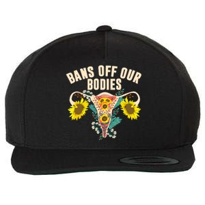 Bans Off Our Bodies Female Choice Supports Rights Wool Snapback Cap