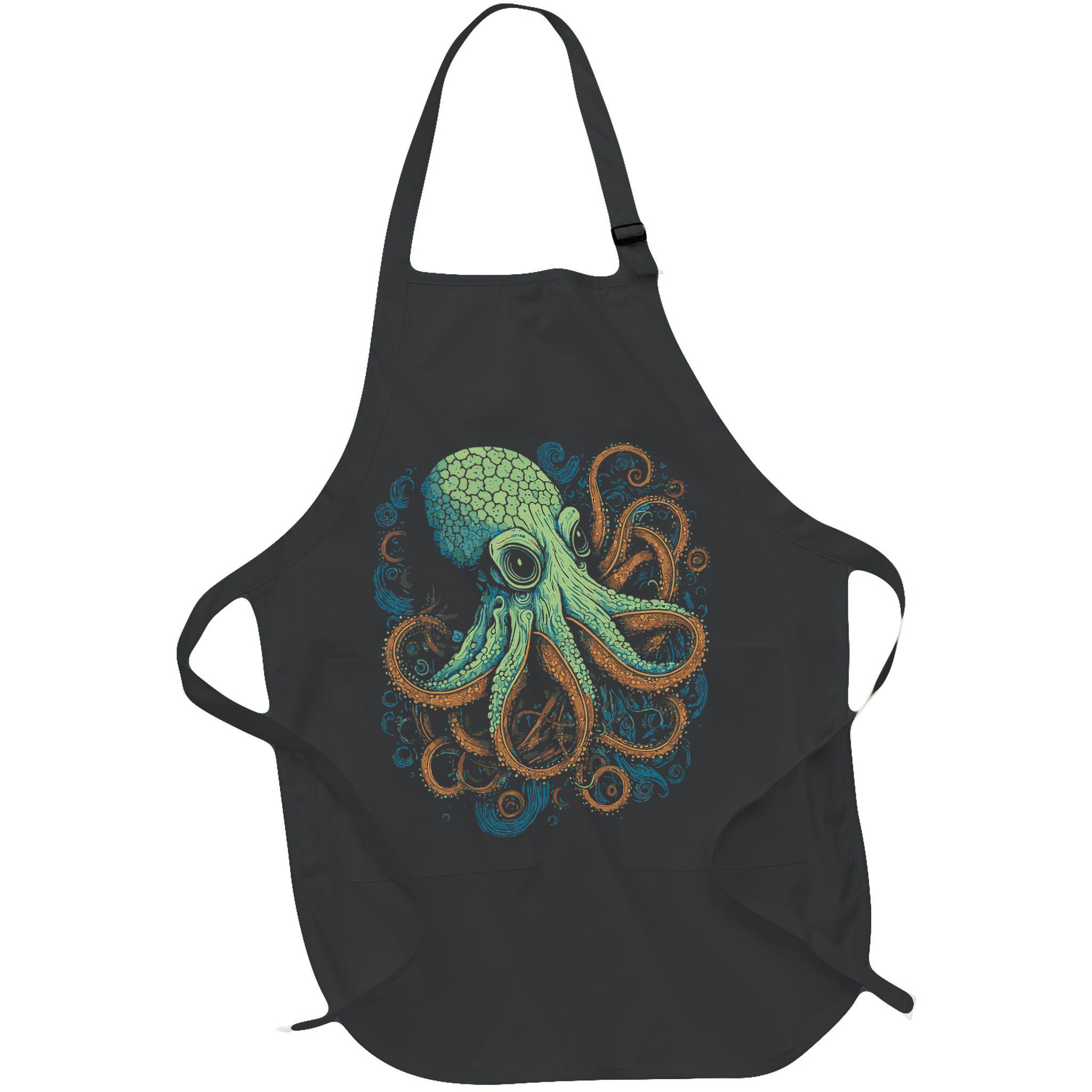 Beautiful Octopus Ocean Animal Lover Artistic Graphic Apron