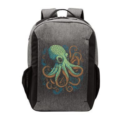 Beautiful Octopus Ocean Animal Lover Artistic Graphic Vector Backpack