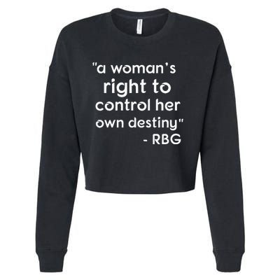 Bans Off Our Bodies P.R.O. C.H.O.I.C.E My Body My Choice Feminist Cropped Pullover Crew