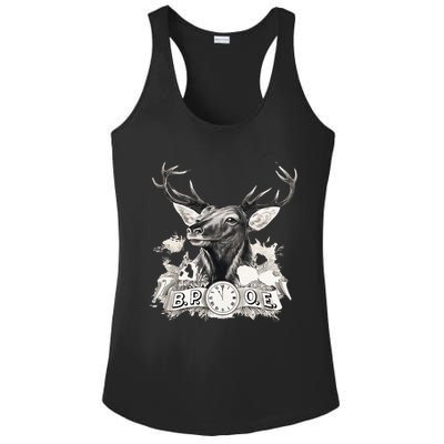 Benevolent Order Of Elks Bpoe Lodge 123 Ladies PosiCharge Competitor Racerback Tank