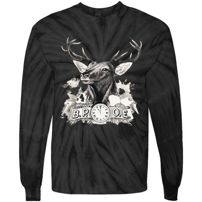 Benevolent Order Of Elks Bpoe Lodge 123 Tie-Dye Long Sleeve Shirt