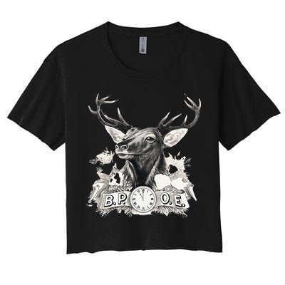 Benevolent Order Of Elks Bpoe Lodge 123 Crop Top