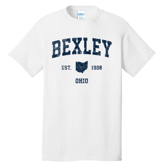 Bexley Ohio Oh Vintage Sports Tall T-Shirt