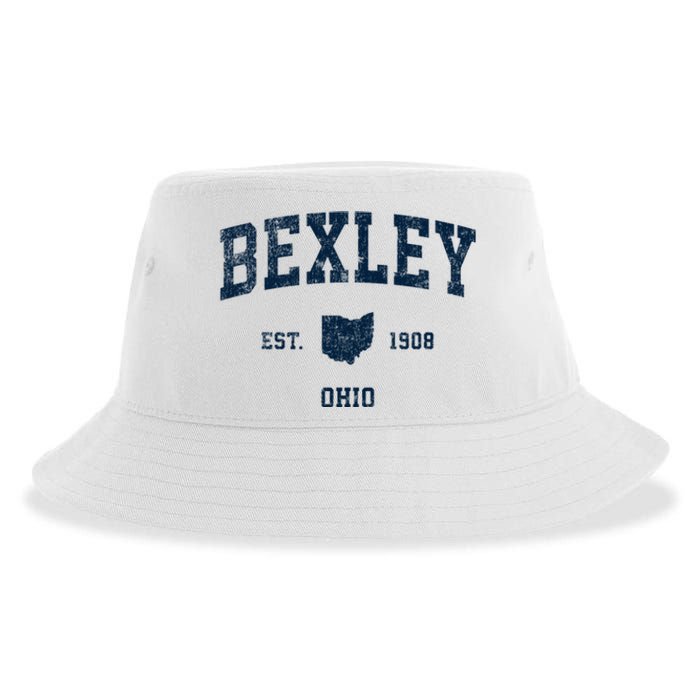 Bexley Ohio Oh Vintage Sports Sustainable Bucket Hat