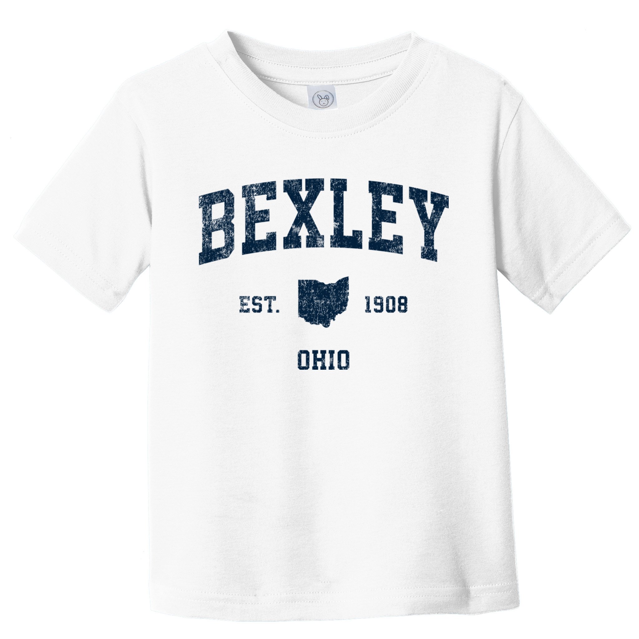 Bexley Ohio Oh Vintage Sports Toddler T-Shirt