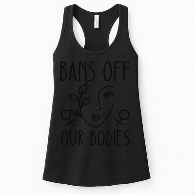 Bans Off Our Bodies Protect Freedom Choose Rights Womens Tank Top
