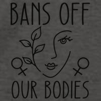 Bans Off Our Bodies Protect Freedom Choose Rights Vector Backpack